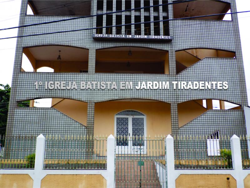1ª Igr. Batista em Jardim Tiradentes - Letreiro   - SG